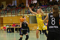 Basketball Damen Superliga 2023/24, Grunddurchgang 3.Runde Vienna United vs. SKN St.Pölten


