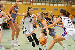 Basketball Damen Superliga 2024/25, Grunddurchgang 1.Runde Vienna United vs. Duchess Klosterneuburg


