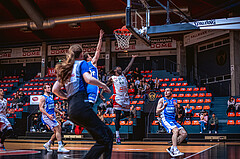 Basketball, Win2Day Superliga 2022/23, 8. Platzierungsrunde, BC Vienna, Oberwart Gunners, Jahenns Manigat (21)