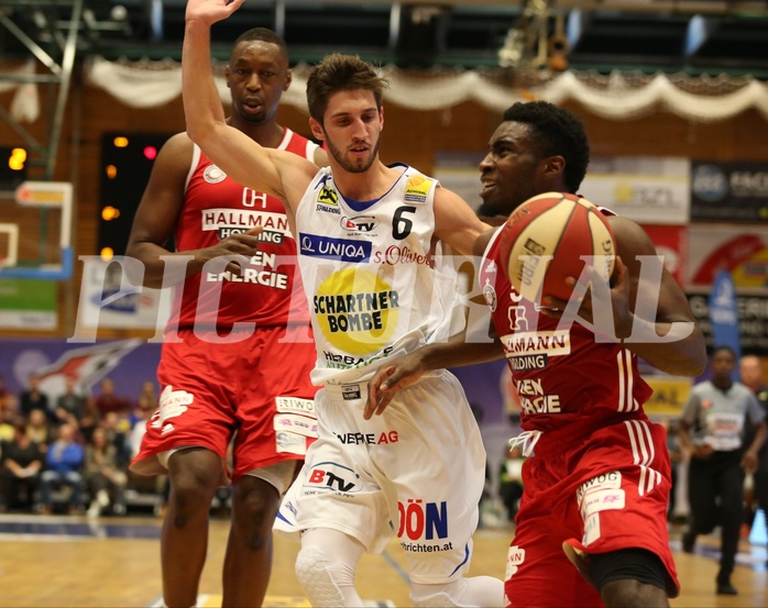 Basketball ABL 2016/17 Grunddurchgang 4.Runde Gmunden Swans vs. BC Vienna