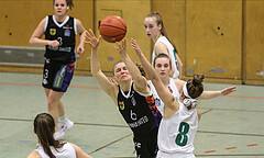 Basketball Damen Superliga 2021/22, Grundducrhgang 14.Runde Vienna United vs. KOS Celovec



