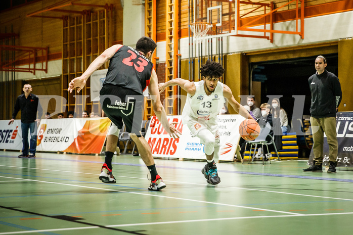 Basketball, Basketball Zweite Liga, Grunddurchgang 8.Runde, BBC Nord Dragonz, Mistelbach Mustangs, Kyran Jordan Mc Clure (13)