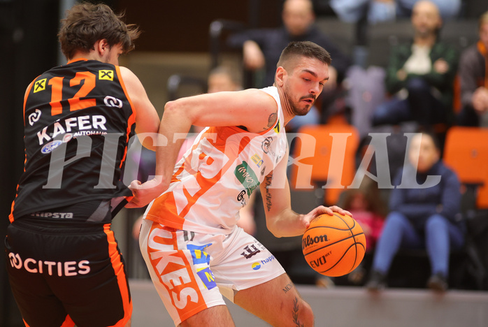 Basketball Superliga 2023/24, Grunddurchgang 13.Runde Klosterneuburg Dukes vs. Oberwart Gunners