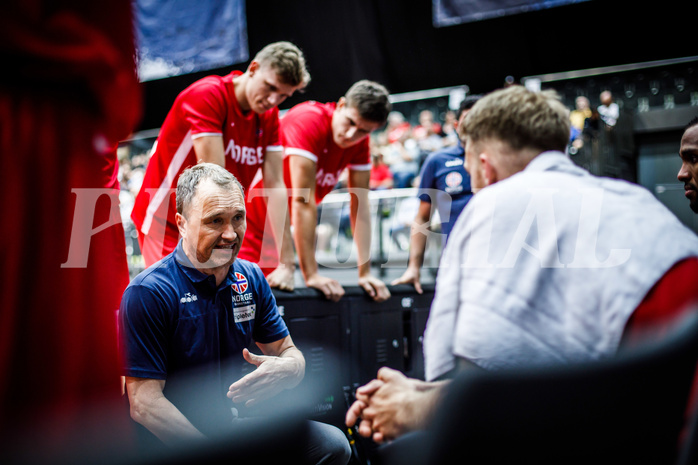 Basketball, AUT vs. NOR, Austria, Norway, Mathias Eckhoff (Head Coach)