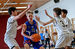 31.03.2025 Österreichischer Basketballverband 2024/25, SLMU14 Basket Flames WAT vs. FSN Baskets Wels