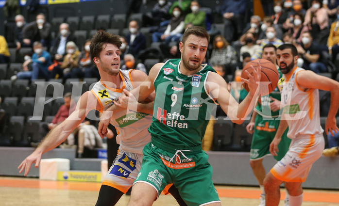 Basketball Superliga 2021/22, Grunddurchgang 10.Runde Klosterneuburg Dukes vs. Kapfenberg Bulls


