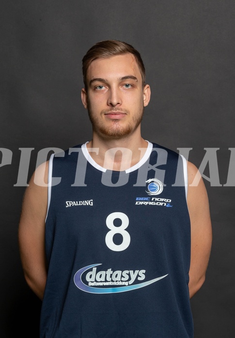 Basketball, 2.BL 2018/19, Media, BBC Nord Dragonz, Julian Thomas (8)