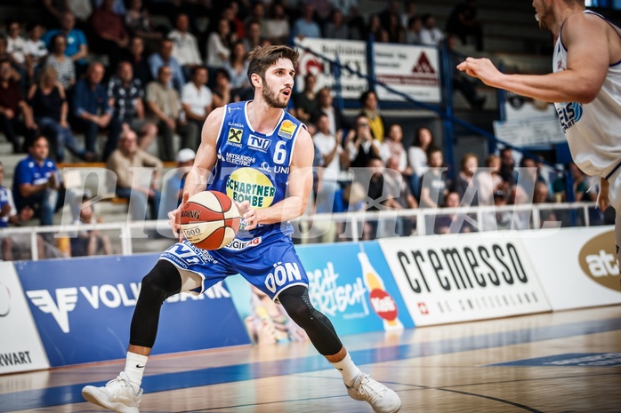 Basketball, ABL 2018/19, Grunddurchgang 35.Runde, Oberwart Gunners, Gmunden Swans, Daniel Friedrich (6)