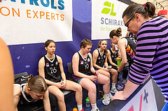 Basketball Damen Superliga 2023/24, Grunddurchgang 9.Runde SKN St. Pölten vs. Vienna United


