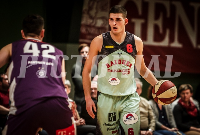 Basketball 2.Bundesliga 2017/18, Grundurchgang 19.Runde D.C. Timberwolves vs. Villach Raiders