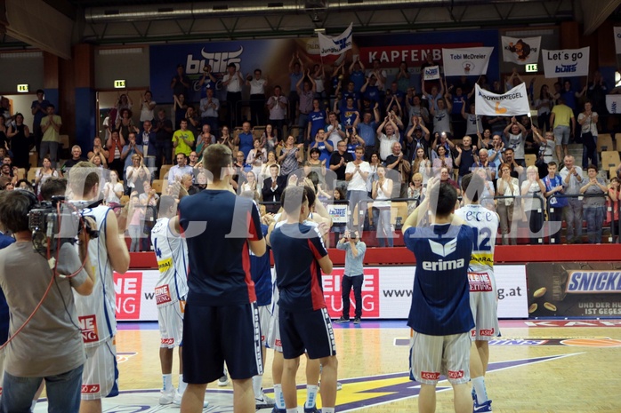 18.05.2017 Basketball ABL 2016/17 3.Halbfinale ece bulls Kapfenberg vs Gmunden Swans