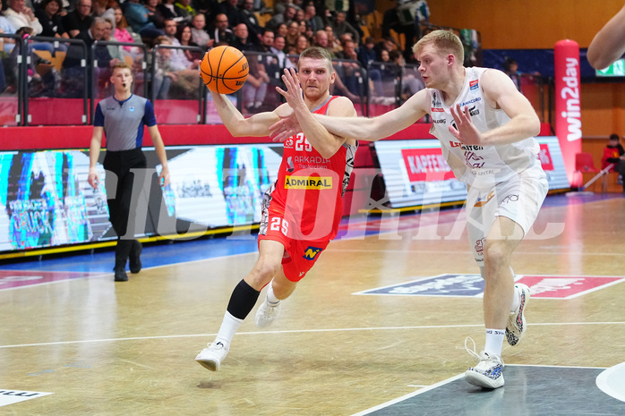 Win2day Basketball Superliga 2023/24, Grunddurchgang, 9. Runde, Kapfenberg vs. Traiskirchen


