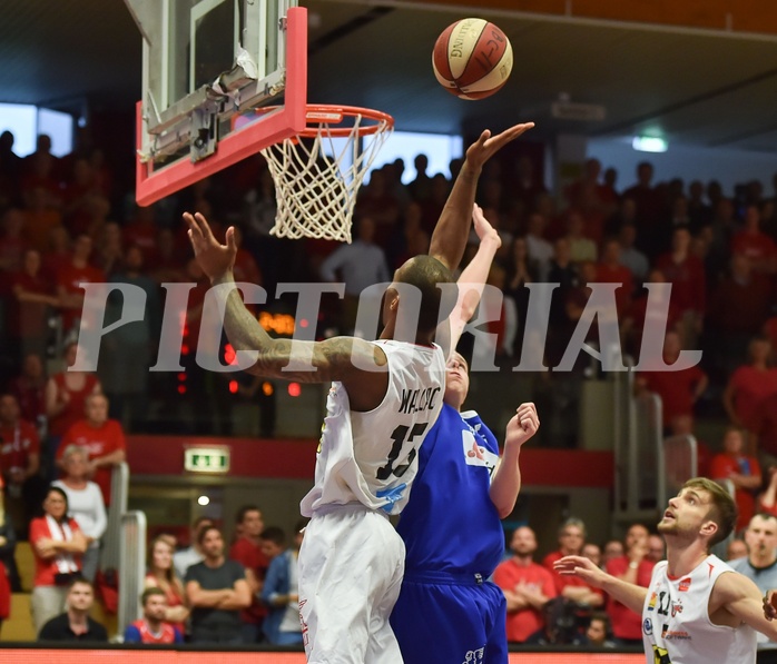 Basketball ABL 2015/16 Playoff Finale Spiel 3 WBC Wels vs Gunners Oberwart