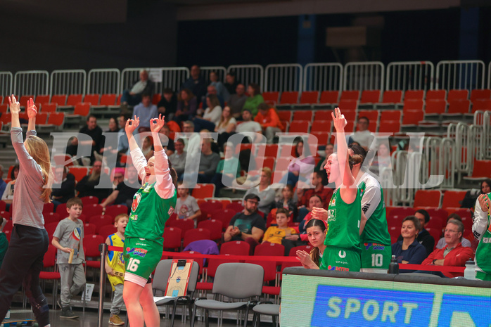 Basketball Damen Superliga 2023/24, Grunddurchgang 12.Runde SKN St. Pölten vs. UBI Graz