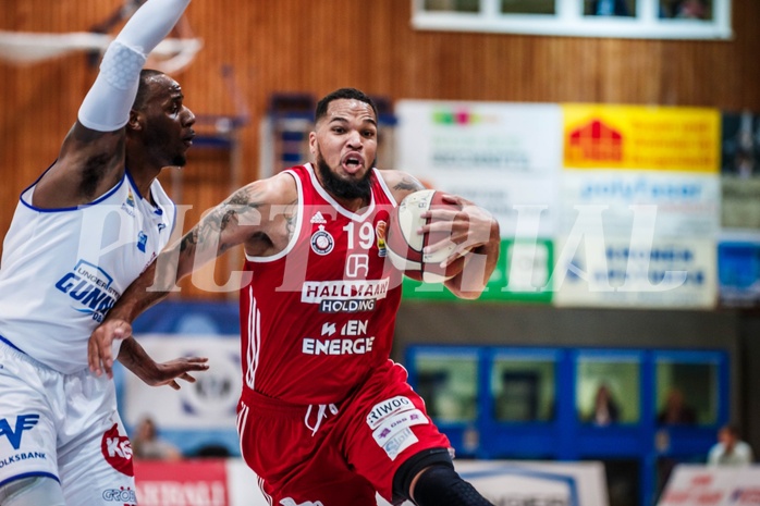 Basketball, ABL 2018/19, Grunddurchgang 1.Runde, Oberwart Gunners, BC Vienna, Jason Detrick (19)