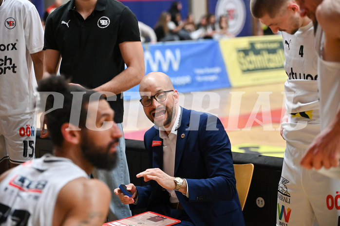 Basketball, Superliga 2024/25, 9. Plazierungsrunde, Flyers Wels vs. UBSC Graz,