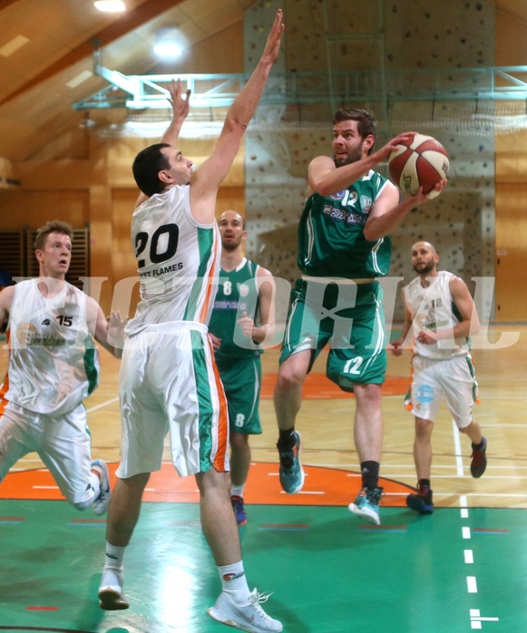 Basketball 2.Bundesliga 2016/17, Grunddurchgang 16.Runde Basketflames vs. Mattersburg Rocks


