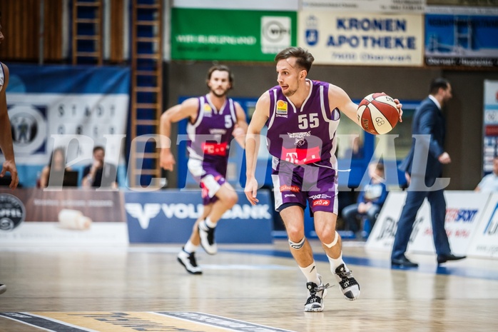Basketball, ABL 2018/19, Grunddurchgang 33.Runde, Oberwart Gunners, Timberwolves, Andreas Werle (55)
