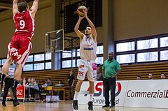 Basketball, 2.Bundesliga, Grunddurchgang 19.Runde, Mattersburg Rocks, UBC St. Pölten, Bence CZUKOR (7), Roman Jagsch (9)