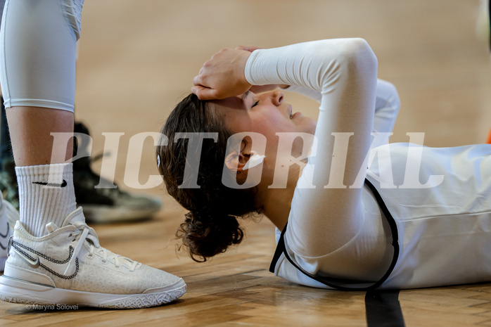 02.03.2025 Österreichischer Basketballverband 2024/25, SLWU16 Basket Flames UNION vs. DBB  Basketgirls Wels