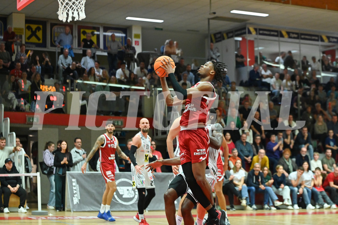 Basketball, Superliga 2024/25, Grunddurchgang 5.Runde, Flyers Wels vs. BC Vienna,
