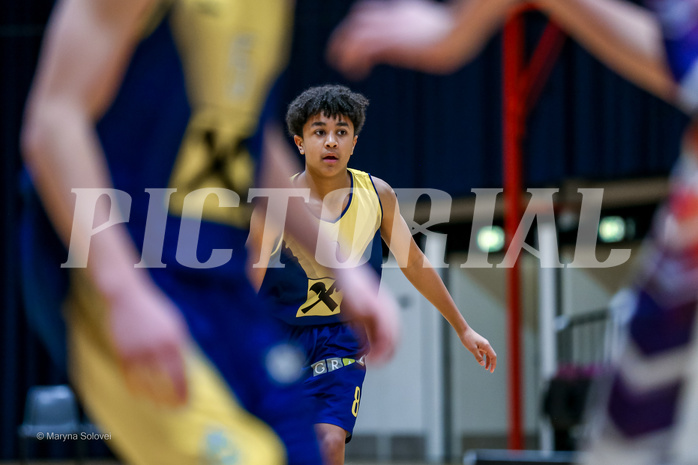 18.01.2025 Österreichischer Basketballverband 2024/25, SLMU14, Vienna United vs. Ubsc Juniors The Castle Gate