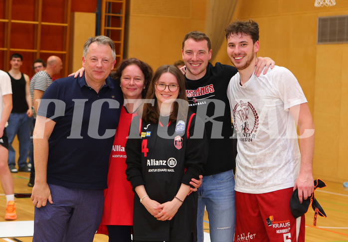 Basketball Zweite Liga 2023/24, Playoff, Finale Spiel 3 Mistelbach Mustangs vs. Union Deutsch Wagram