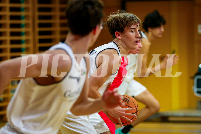 26.11.2024 Österreichischer Basketballverband 2024/25, SLMU19 Basket Flames vs. Mattersburg Rocks