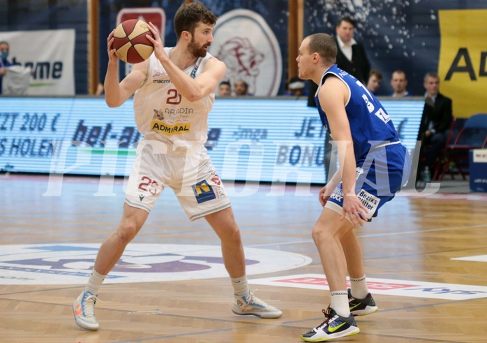 Basketball Superliga 2020/21,  Grunddurchgang 9.Runde, Traiskirchen Lions vs. Oberwart Gunners