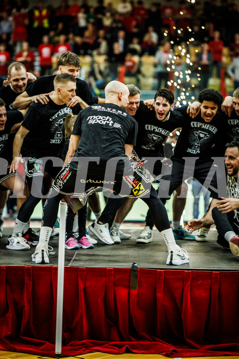 Basketball, Basketball Austria CUP 2023/24, Finale, Traiskirchen Lions, Flyers Wels, 