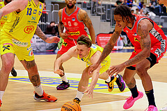 Basketball Superliga 2023/24, Playoff, Viertelfinale Spiel 2 SKN St. Pölten vs. Traiskirchen Lions


