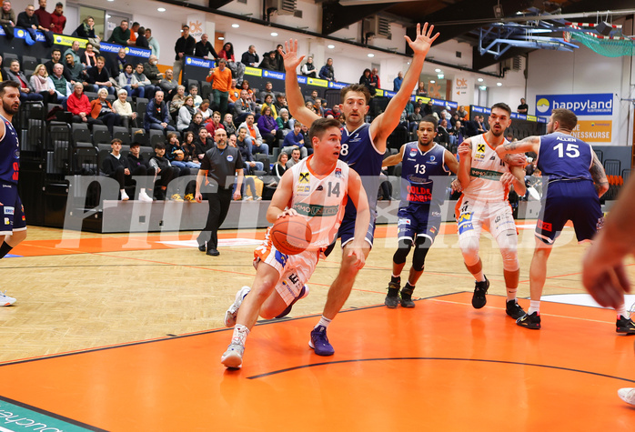 Basketball Superliga 2022/23, Grunddurchgang 14.Runde Klosterneuburg Dukes vs. BBC Nord


