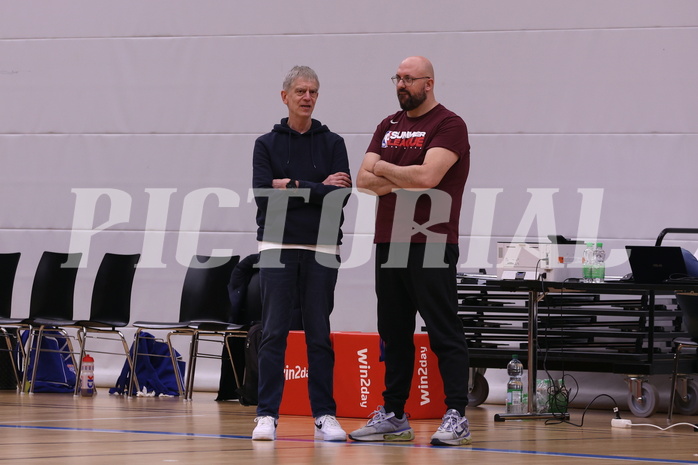 03.02.2024, Graz, Raiffeisen Sportpark Graz, Basketball Zweite Liga 2023/24, Grunddurchgang, Runde 16, Future Team Steiermark - Pirlo Kufstein Towers