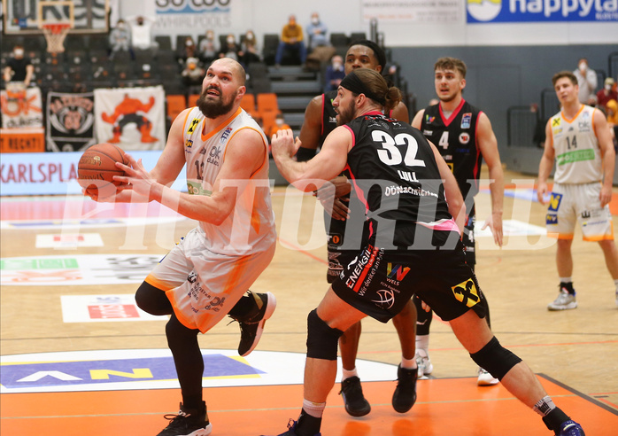 Basketball Superliga 2021/22, Grunddurchgang 17.Runde Klosterneuburg Dukes vs. Flyers Wels


