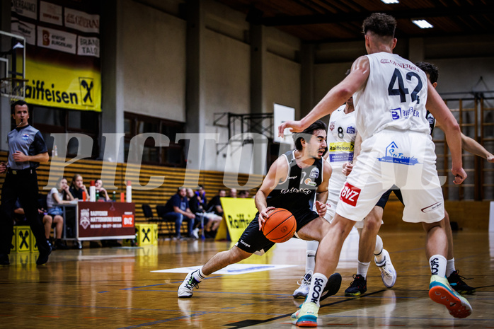 Basketball, Basketball Zweite Liga 2022/23, Grunddurchgang 1.Runde, Mattersburg Rocks, Basket Flames, Zaza Zakariadze (7)