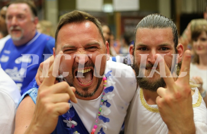 Basketball ABL 2015/16 Playoff Finale Spiel 3 WBC Wels vs. Oberwart Gunners


