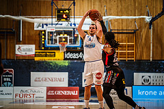 Basketball, bet-at-home Basketball Superliga 2021/22, Grunddurchgang Runde 9, Oberwart Gunners, Flyers Wels, Renato Poljak (16)