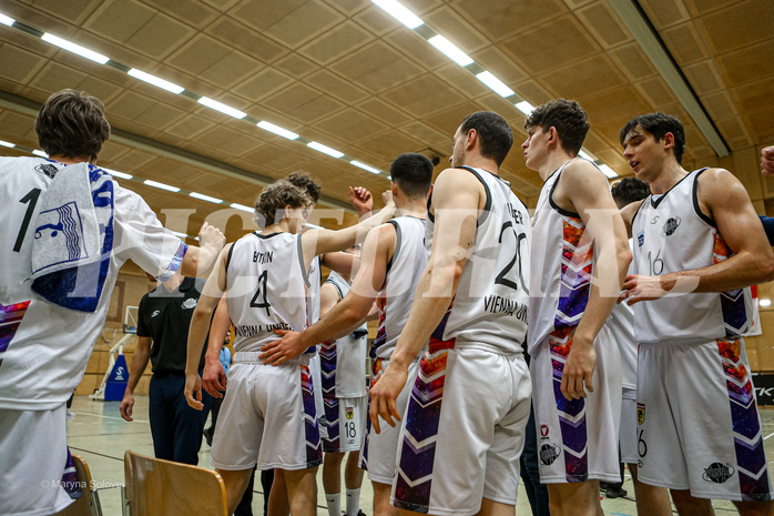 02.02.2025 Basketball Zweite Liga 2024/25, Grunddurchgang 17.Runde Vienna United vs. Güssing