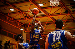 Basketball, Basketball Austria, Cup Final Four 2021/22 
Halbfinale 2, BC Vienna, Gmunden Swans, Cederic Anders (2)