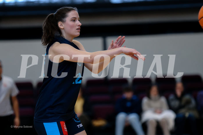 15.02.2025 Österreichischer Basketballverband 2024/25, SLWU19, Basket Flames UNION vs. Vienna Timberwolves