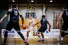 Basketball, Basketball Zweite Liga 2022/23, Grunddurchgang 1.Runde, Mattersburg Rocks, Basket Flames, Marc Toth (7)