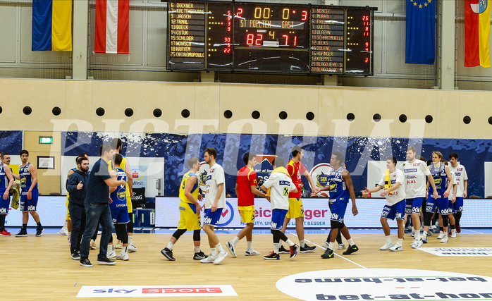 Basketball Superliga 20120/21, Grunddurchgang 17.Runde SKN St.Pölten vs. Gmunden Swans