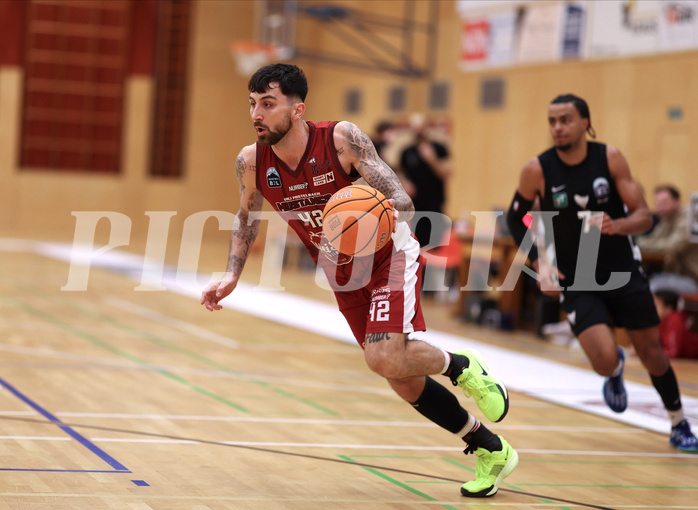 Basketball Zweite Liga 2024/25, Grunddurchgang 21.Runde Mistelbach Mustangs vs. Raiders Tirol