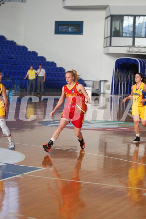 FIBA Europe EC U20 Women Division B Romania vs Montenegro