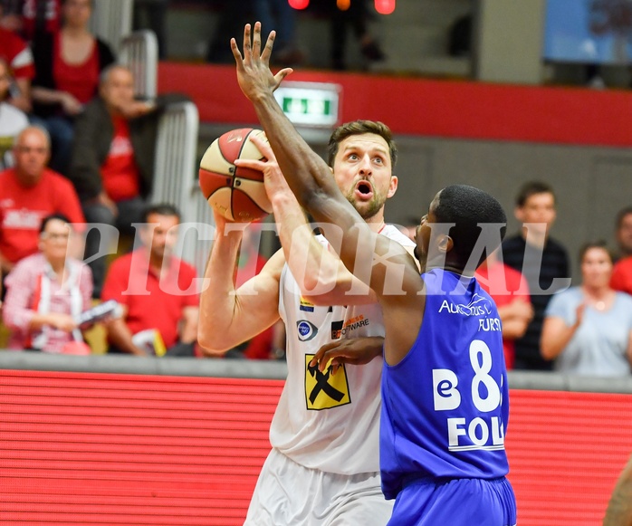 Basketball ABL 2016/17 Halbfinale Spiel 4 WBC Wels vs Gunners Oberwart