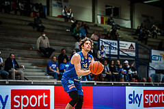 Basketball, bet-at-home Basketball Superliga 2021/22, Grunddurchgang Runde 14, Oberwart Gunners, Vienna D.C. Timberwolves, Peter Hofbauer (14)