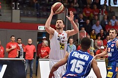 Basketball ABL 2015/16 Playoff Viertelfinale Spiel 1 WBC Wels vs Kapfenberg Bulls