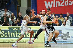 Basketball, Superliga 2023/24, Grunddurchgang 14. Runde, Flyers Wels vs. Gmunden,
