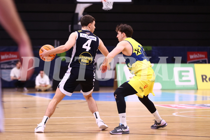 28.03.2025, Graz, Raiffeisen Sportpark Graz, Basketball Superliga 2024/25, 7. Platzierungsrunde, UBSC Graz - Gmunden Swans