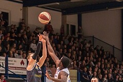 Basketball ABL 2015/16 Grunddurchgang 21.Runde Oberwart Gunners vs. Güssing Knights 